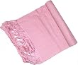 Men Scarf Pashmina Gift for Him Handmade In India Pink 58 x 13 inches (ppm004)