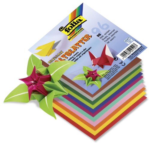 Folia 9160 - Faltbl&auml;tter Origamipapier 96 Blatt 19 x 19 cm im Preisvergleich 