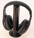 FM HiFi WIRELESS HEADPHONES 5 in 1, Super Bass, Cordless EARPHONE