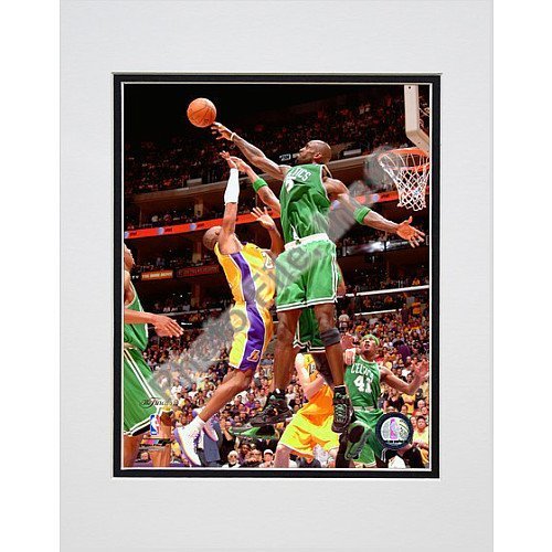 Photo File Boston Celtics Kevin Garnett 2008 Nba Finals Game 4 Matted Photo