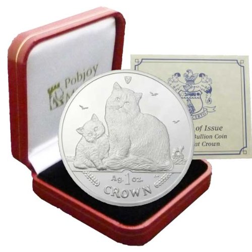 Isle of Man 2013 Siberian Cat Proof Silver Coin