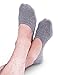 Vero Monte 4 Pairs Mens No Show Boat Shoe Liners *Heel Silicon Non-Slip Grips*