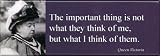 Customworks - The Important Thing - Panoramic Quote Magnet
