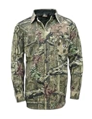Apparel: Mossy Oak Mens Cape Back Long Sleeve Shirt, Infinity, X-Large - Mossy Oak Mens Apparel