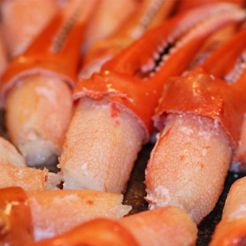紅ズワイ蟹爪1キロ～殻が剥いてあるいてあるから食べやすい