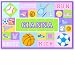 Olive Kids Bedding Personalized Game On Placemat Pink