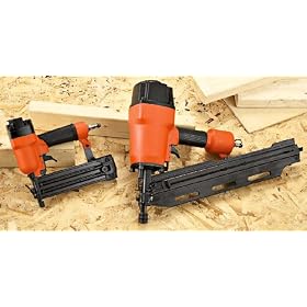 Campbell Hausfeld� Pneumatic Framing Nailer and Brad Nailer Red by Campbell Hausfeld