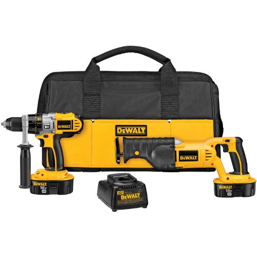 DEWALT DCK251X  18-Volt XRP Hammerdrill/Reciprocating Saw Combo Kit