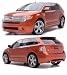 3dCarbon 691509 07-10 Ford Edge 8-Piece Ground Effects Body Kit - No Hitch Cut-Out