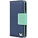 Ailun Phone Case for Galaxy Note 5, Premium PU Leather&Soft TPU,Impact Resistant&Scratch-Proof Credit Card Holder,Magnetic Flip Cover[Blue]