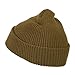 Solid Plain Watch Cap Beanie - Dk Brown