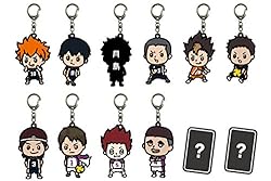 ハイキュー!! 烏野高校 VS 白鳥沢学園高校 曲げまげマスコット BOX