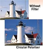 Tiffen 58MM Circular Polarizer Glass Filter