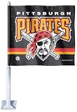 MLB Pittsburgh Pirates Car Flag