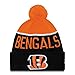 New Era Cincinnati Bengals Nfl Knit Beanie Black and Orange One Size