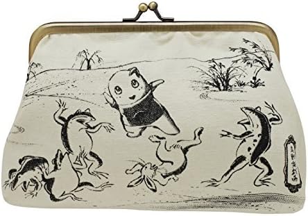 Wildlife pear caricature (sumo) purse pouch