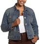 Levi's  Women's Plus Trucker Denim Jacket, Flirty, 1X