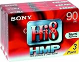 Sony Hi8 Camcorder Tape Pack (3)