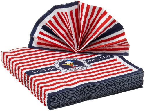 United Labels 0114088 - Best of Donalds-Red and Blue Servietten 20 St&uuml;ck Preisvergleich