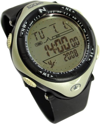 Pyle Sports PAW1 Outdoor Digital Watch with Altimeter - Compass - Stop Watch - Barometer and Perpetual Calendar