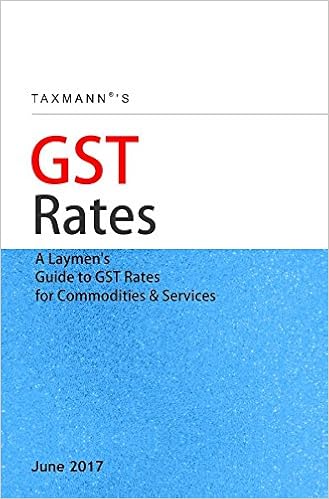 GST Rates -A Laymen's Guide to GST Rates for Commodities & Services