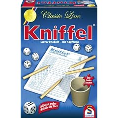 Schmidt Spiele 49203 Classic Line: Kniffel mit gr. W�rfeln & Block