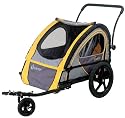InStep Quick N EZ Bicycle Trailer (Gold/Gray/Black)