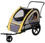 InStep Quick N EZ Bicycle Trailer (Gold/Gray/Black)