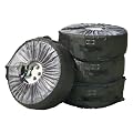 Cartrend Reifentaschen-Set 4-teilig, bis 17" und 225 mm Reifenbreite