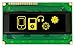VISHAY O100H032ALPP5N0000 Graphic OLED, 100 x 32 Pixels, Yellow on Black, 5V, Parallel, SPI, 98mm x 60mm, -40 ??C