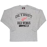 Detroit Red Wings - Red Wings OTH Gilbert Gray Youth L/S Tee