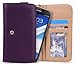 Wristlet Wallet with Detachable Strap and Credit Card Holder for BLU Life View, Life One X (2016) 5.2