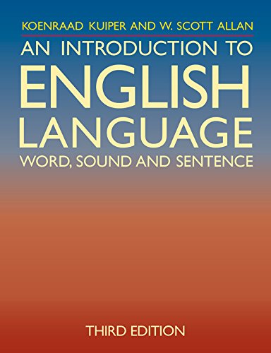 an introduction to english language word sound and sentence