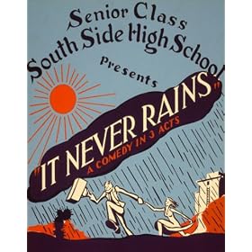 COMEDY THEATRE SHOW SOUTH SIDE HIGH SCHOOL UNITED STATES AMERICAN USA US VINTAGE POSTER REPRO