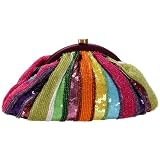 SANTI CPM5076 Multi-Striped Pouchette