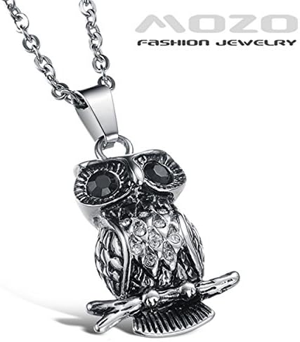 BeOL Newest Cool Hot Sales Jewelry Gift Men Domineering Personality Titanium Steel Fashion Owl Necklaces & Pendants