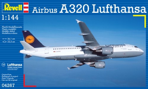 Revell Modellbausatz 04267 - Airbus A320 Lufthansa im Ma&szlig;stab 1:144