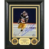 Highland Mint Rod Woodson Autographed 2009 Hall of Fame Induction 24KT Gold Coin Photo Mint
