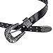 Wink Gal Women's Vintage Single Metal Buckle Designer Waist Western Belt