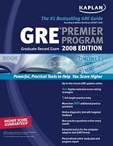 Kaplan GRE Exam 2008: Premier Program (Kaplan GRE Premier Program (W/CD))