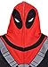 Marvel Universe Deadpool Costume Men's Full Zip Mask Hoodie
