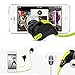 Acatim QY9 V4.1 Bluetooth Mini Lightweight Neckband In-Ear Wireless Sport Stereo Universal Bluetooth Headphone Headset Earbuds With Microphone For Smartphone (Green)