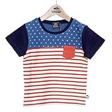 クリフメイヤー キッズ ウェーブボーダーTシャツ 120 ORANGE 1453505K