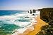 12 Apostles at Great Ocean Road, Melbourne, Australia - 24"W x 16"H - Peel and Stick Wall Decal by Wallmonkeys