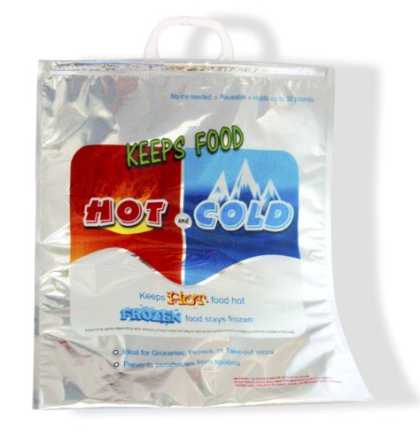 Giant Hot or Cold Insulated Food Bag - Holds 30 Lbs!