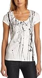 Kenneth Cole Women's Scoop Neck Tee,Ultra White,Small