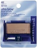 Maybelline New York Ultra-Brow Brow Powder, Shade #10 Light Brown, 0.1 Ounce | Review & Best Price