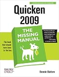 Quicken 2009: The Missing Manual