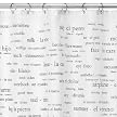Spanish Vocabulary Shower Curtain
