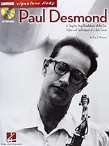 Paul Desmond Saxophone Signature Licks BK/CD Paul Desmond Saxophone Signature Licks BK/CD